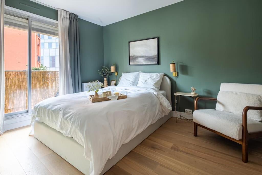 Gaspar - Joli Nid Douillet Proche De Paris Avec Balcon Boulogne-Billancourt Esterno foto